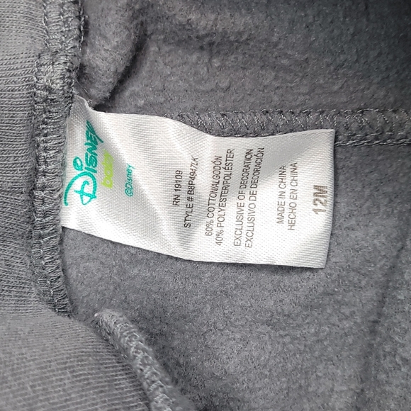 Disney's The Lion King 12M Boy "Roar" Active Hoodie & Pants Set - Picture 5 of 5